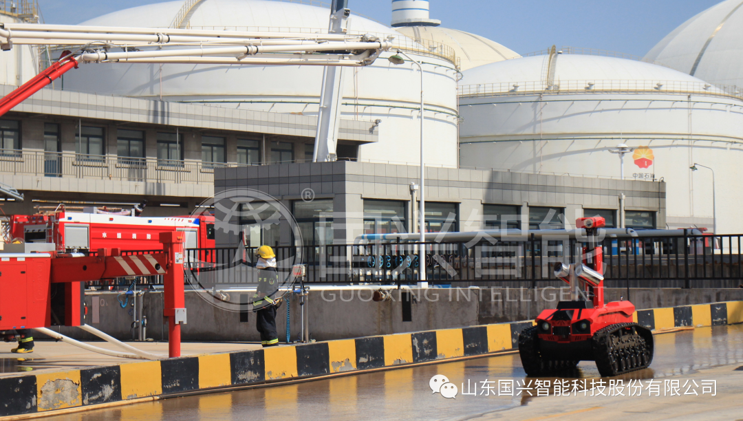 黃渤海新區(qū)?；飞a(chǎn)安全事故應(yīng)急救援演練